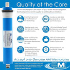 APPLIED MEMBRANES INC. 200 GPD Reverse Osmosis Membrane | RO Membrane Water - Image 5