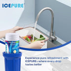 ICEPURE 25 Micron 10”x4.5'' Whole House Sediment String Wound Water Filter - Image 9