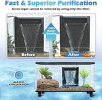 Turtle Tank Filter Aquarium Filter w/ Detachable U-V Light - Image 6