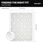 20x25x1 Air Filter MERV 8, HVAC/Furnace AC Filter Replacement, Dust - Image 2