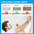 6-Pack White Magnetic Vent Covers 5.5x12 Inch - Image 4