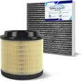 1Pcs Cabin Air Filter & 1Pcs Engine Air Filter Accessories Compatible by Unknown