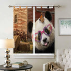 Farm Panda Living Room Curtains 84 Inch Length, Window Curtains Tab Top - Image 2