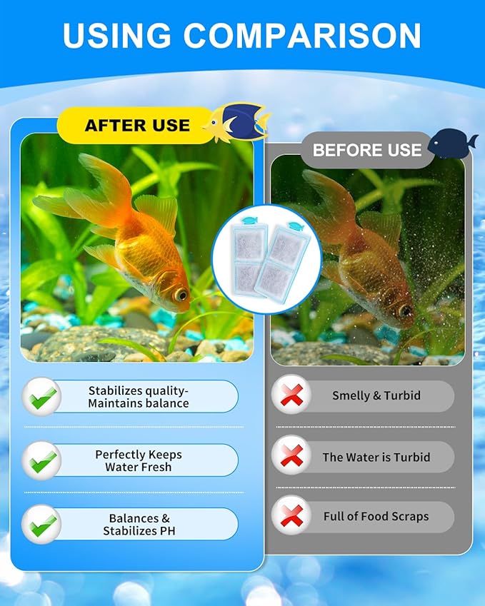 16 Pack Fish Tank Filters Compatible - Image 7