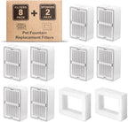 Cat Water Fountain Filters, 8 Carbon Filters& 2 Foams Filters - Image 7