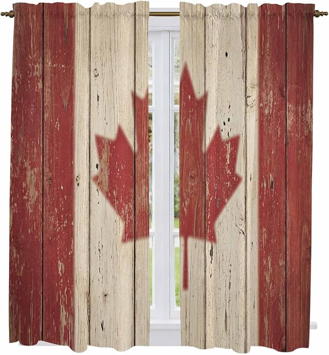 Canada Kitchen Curtains by Unknown