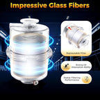 KF25 Oil Mist Filter, Vacuum Pump Fume Separator Exhaust Filter, Interface - Image 4