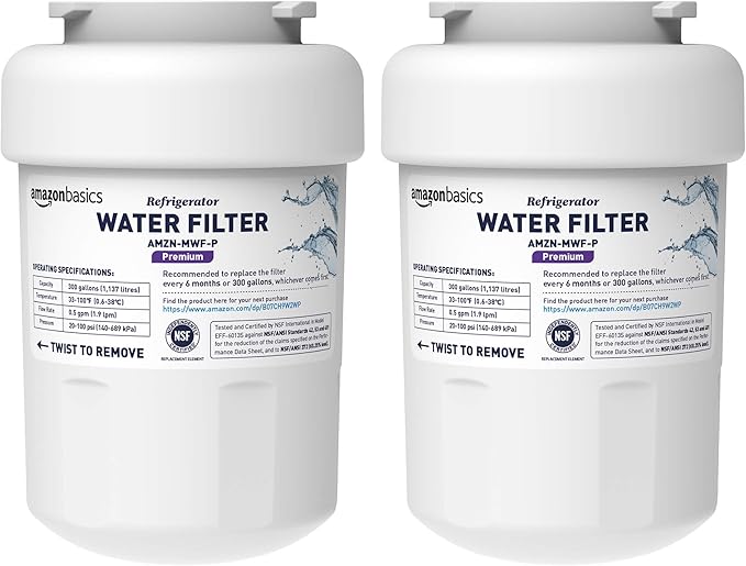 Amazon Basics Replacement Water Filter Cartridge Compatible by AmazonBasics