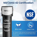 Vortopt Under Sink Water Filter System, NSF/ANSI 42 Certified Water Purifier - Image 3