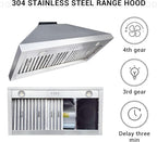 CHETTO C Stainless Steel Range Hood Cover - Image 5