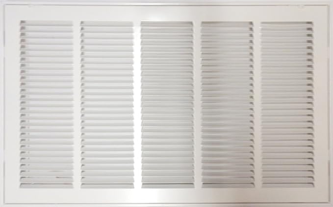 HVAC Premium 26 x 22 Duct Opening Steel Return Air Filter Grille, by HVACPremium