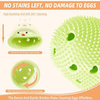 Silicone Egg Brush Cleaner, Egg Washer - Image 3