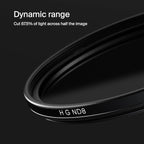 Urth 82mm Hard Graduated ND8 Lens Filter - Image 4