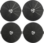 4 Set CFK1-TM Carbon Charcoal Filter Compatible by BEAUFAN