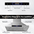 30 inch Wall Mount Range Hood Convertible Vent - Image 6