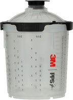 3M 26000 PPS 2.0 Spray Gun Cup, Lids and Liners Kit, 200-Micron Filter - Image 11