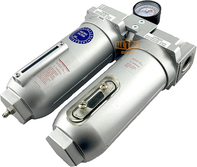 3/4" NPT SUPER DUTY Industrial Grade 2 Stages Coalescing Filter Desiccant Dryer - Image 3