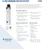 Pentair Everpure H-300 Quick-Change Filter Cartridge, NSF Certified to Reduce - Image 5