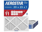 Aerostar 20x25x1 MERV 11 Air Filter, ACTUAL SIZE, Air Conditioning & Furnace by AirFiltersDelivered
