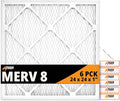 Tiger Tough 24x24x1 Air Filter MERV 8 MPR 600-800, High-Performance Pleated by TIGERTOUGHPRODUCTS