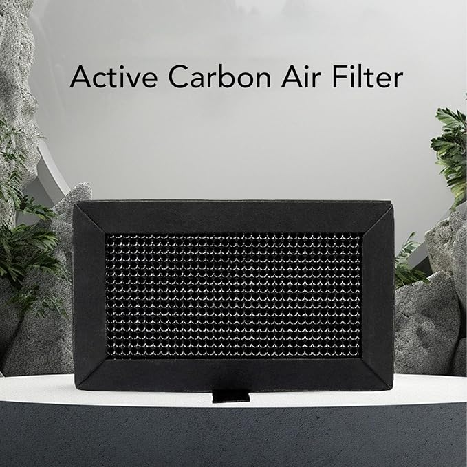 Walfront 2PCS 3D Printer Filter Replacement Activated Carbon Purifier Block - Image 2