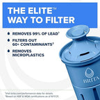 Brita Water Pitcher, Metro Elite Filter, Removes 99% of Lead, Includes 1 Filter - Image 2