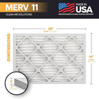 BNX TruFilter 14x20x1 Air Filter MERV 11 - Image 2