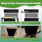 Cut to Fit Activated Carbon Air F ilter Sheet 16"x 48"x 1/4", Universal - Image 7