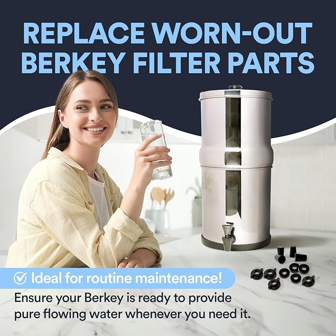 Impresa Gravity-Fed Water Filter Replacement Kit Compatible - Image 3