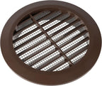 Brown 4" Inch Round Ventilation Grille - Image 3