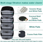 16-Set Aquarium Filter Replacement Media Compatible - Image 4