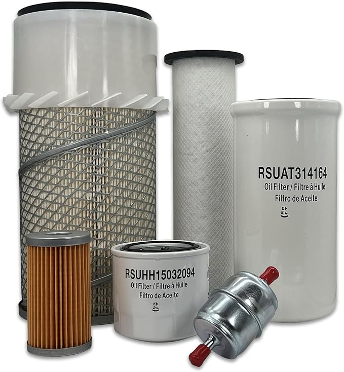 HERO Maintenance Filter Kit For John Deere 6675 Skid Steer Loader Filters by Unknown