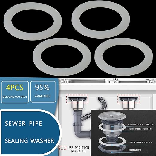 4PCS 110mm Silicone Sealing Gaskets - Image 3