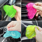 Car Cleaner Gels 4 Pack, Universal Dust Cleaner Putty Cleaner Slime, Cleaning - Image 2