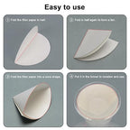 stonylab Quantitative Filter Paper, 100 Pack Slow Flow Rate Cellulose Filter - Image 3