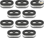 10 Pack 593260 Lawn Mower Air Filter 798452 334404 Replacement, Fit by HeptaFiltra