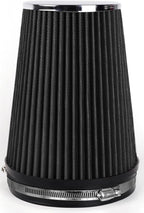 6" Inlet Cold Air Intake Filter Cone Replacement Performance Washable Clamp-On - Image 6
