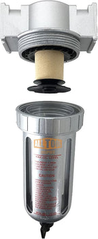 1/2" NPT MID FLOW Particulate Filter/Water Trap - Image 4