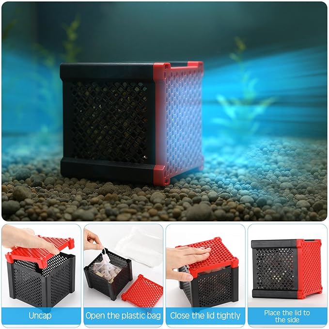 Hortsun 2 Pcs Pure Cube Water Trough Filter - Image 5