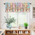 Easter Kitchen Curtains Set 3 Piece - Image 6