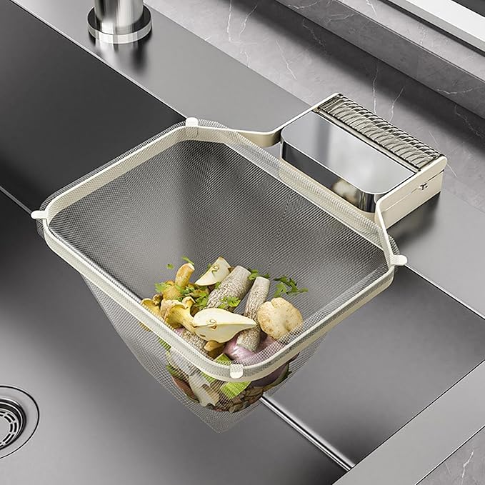 Sink Food Strainer, Suction Cup Drain Basket, Easy Filter - Image 9