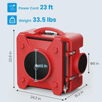 CADPXS Shield-550 Negative Machine Airbourne Cleaner HEPA Scrubber Water Damage - Image 6