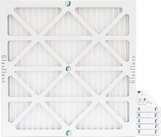 Glasfloss ZL 20x21x1 MERV 10 AC Furnace Air Filters.. Actual Size: 19-1/2 x by Glasfloss