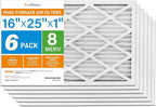 LotFancy 16x25x1 Air Filter MERV 8 6-Pack, Electrostatic Pleated Furnace & AC - Image 9
