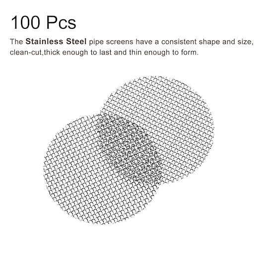 MECCANIXITY Pipe Screen Stainless Steel Screens, 9/16 Inch Diameter - Image 3