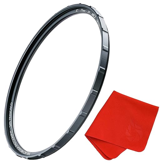 55mm X2 UV Filter for Camera Lenses by Breakthrough+Photography