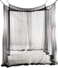 Canopy Bed Curtains Black/White/Beige Elegant Lace Canopy Curtain by Unknown