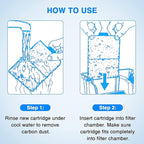 HiTauing 6 Pack EF-S Filter Cartridges - Image 8