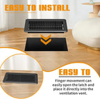 2 Pack Floor Register 4 x 10'', Floor Vent Cover - Image 6