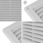 Repa Market 8 x 8 Inch White Square Air Vent Cover - Image 7